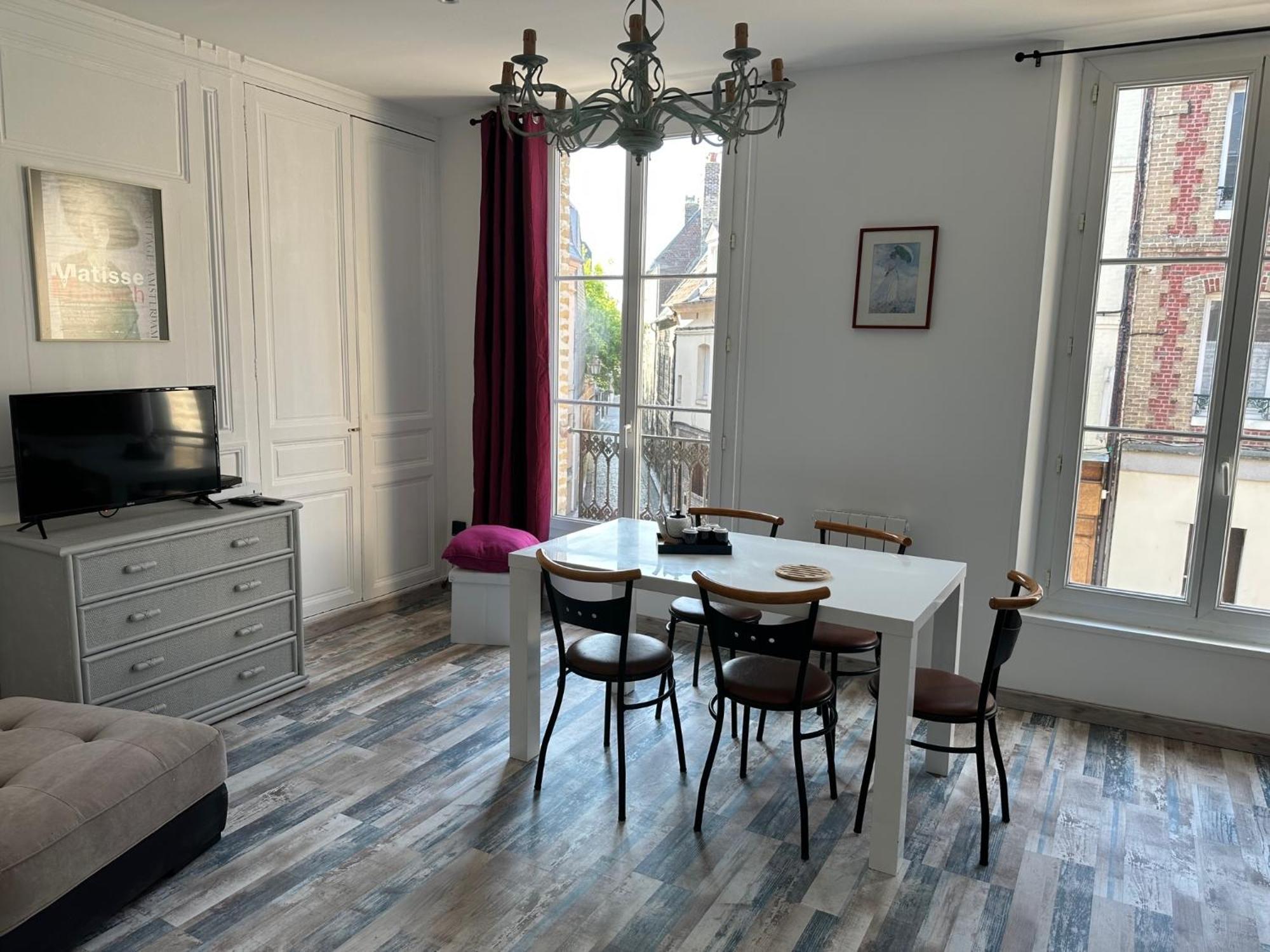 Des Beaux Appartements Deluxe Dieppe Exterior foto
